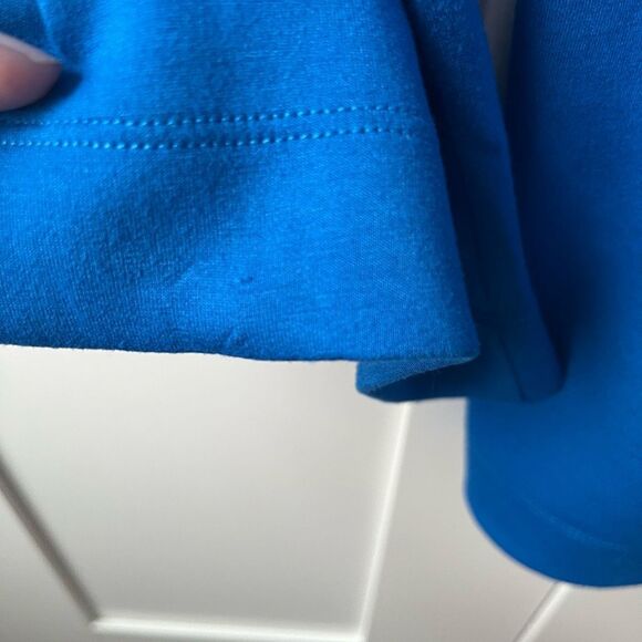 Cinq a sept Blue Knit Pleated Pull On Trouser Pants Sz 2 NWT - Picture 12 of 12